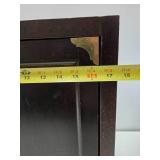 Very Cool Wooden Corner Cabinet w/Hidden Compartment