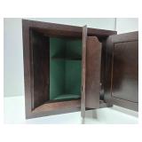 Very Cool Wooden Corner Cabinet w/Hidden Compartment