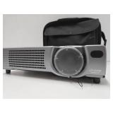 Working HITACHI Model CP-S318 Portable Projector w/Case