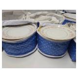 Large & Well Taken Care of MIKASA Rosarito China Set w/Cases - Yamato Japan