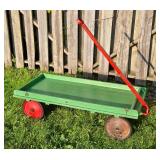 Antique Wood Wagon / Coffee Table