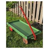 Antique Wood Wagon / Coffee Table