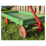 Antique Wood Wagon / Coffee Table