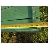 Antique Wood Wagon / Coffee Table