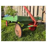 Antique Wood Wagon / Coffee Table