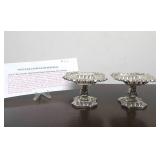 Fantastic Antique Austrian Silver Collection #11 - Pair of 1836 Austrian Empire Spice Bowls by Franz Gindorf