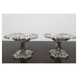 Fantastic Antique Austrian Silver Collection #11 - Pair of 1836 Austrian Empire Spice Bowls by Franz Gindorf