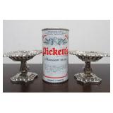 Fantastic Antique Austrian Silver Collection #11 - Pair of 1836 Austrian Empire Spice Bowls by Franz Gindorf