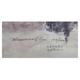 "Memories of Pan" Limited Edition Print by Lenore Beran w/ CoA