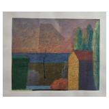 Framed Landscape Artwork from Underground Gallery - 27" x 35"