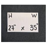 Framed Landscape Artwork from Underground Gallery - 27" x 35"