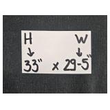 J. Picot - Signed Framed Serigraph "La Terrasse Sur LaBaie" Coastal Theme