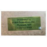 Framed Western Cowboy and Cattle Artwork by A. Cox "Storms Coming"