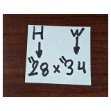 Framed Limited Edition Yoram Raanan Print 7/250 "Prayer" with Gold Decorative Frame