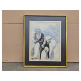 Framed Artwork "Peot" by Luther Jones