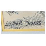 Framed Artwork "Peot" by Luther Jones