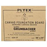 Framed "Winter Road" Landscape Oil Painting by Corinne, 1978