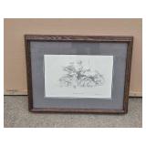 Framed Print Titled 