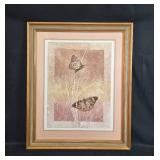 Limited Edition Signed Butterfly Artwork by William Marlow