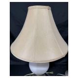 Set of 2 Table Lamps and Classic Metal Base