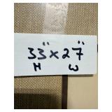 Framed Raccoon Family Artwork Signed by Artist