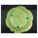 Collection of Garden-Themed Decor Items: Figurines, Plate, Switch Cover, and Vase