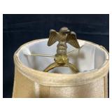 Vintage Table Lamp with Cream Shade