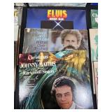 Collection of Vinyl Records - Music and Christmas Themes