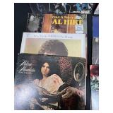 Collection of Vinyl Records - Music and Christmas Themes