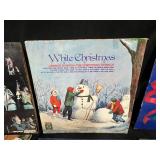 Collection of Vinyl Records - Music and Christmas Themes