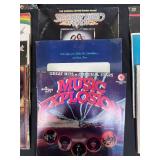 Collection of Vintage Vinyl Records with Album Covers