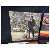 Collection of Vintage Vinyl Records with Album Covers