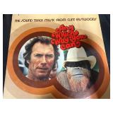 Lot of 6 Vintage Vinyl Records Including Jimi Hendrix, Clint Eastwood Soundtrack, and More