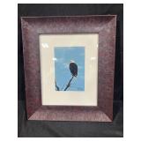 Framed Eagle Print Signed by Artist Mitt Sinnen 1/1