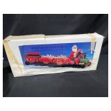 Lighted Angel Tree Topper and Wood Train Centerpiece