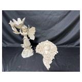 Fairy and Floral Wall Art Sculptures