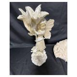 Fairy and Floral Wall Art Sculptures