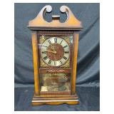 Vintage Wangja Mantel Clock with Roman Numerals