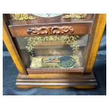 Vintage Wangja Mantel Clock with Roman Numerals