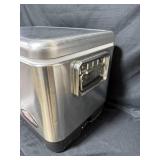 Coleman Steel Cooler with Protective Cover