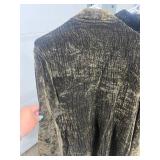 Set of 3 Vintage Coats: Leather, Velvet, and Faux Fur