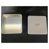 Crown 7X50 Binoculars with Case and Metal Tins