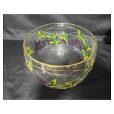 Decorative Home Collection: Glass Bowl, Floral Night Light, Gem Stones & Frames