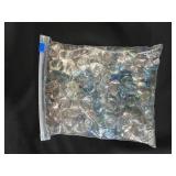 Decorative Home Collection: Glass Bowl, Floral Night Light, Gem Stones & Frames