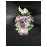 Decorative Home Collection: Glass Bowl, Floral Night Light, Gem Stones & Frames