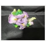 Decorative Home Collection: Glass Bowl, Floral Night Light, Gem Stones & Frames