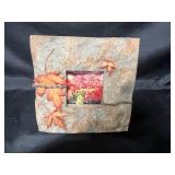 Decorative Home Collection: Glass Bowl, Floral Night Light, Gem Stones & Frames