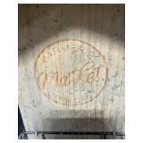 Wooden Bird Feeder with Metal Wire Sides