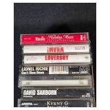 Large Collection of Assorted Music Cassette Tapes