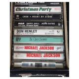 Large Collection of Assorted Music Cassette Tapes